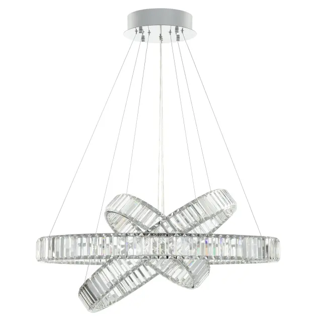 Светильник Citilux CL338381 ЧЕЗАРЕ — хром, ракурс 3
