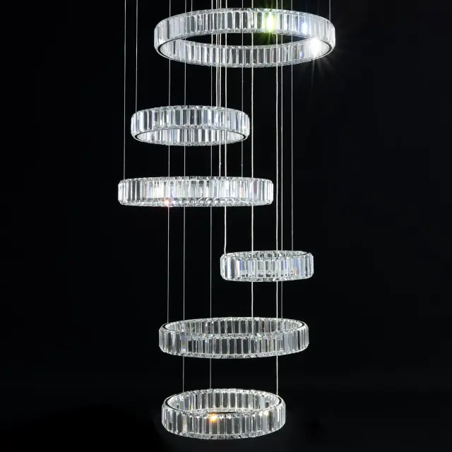 Светильник Citilux CL338661 ЧЕЗАРЕ — хром, ракурс 4