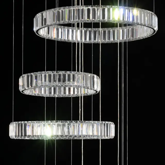 Светильник Citilux CL338661 ЧЕЗАРЕ — хром, ракурс 7