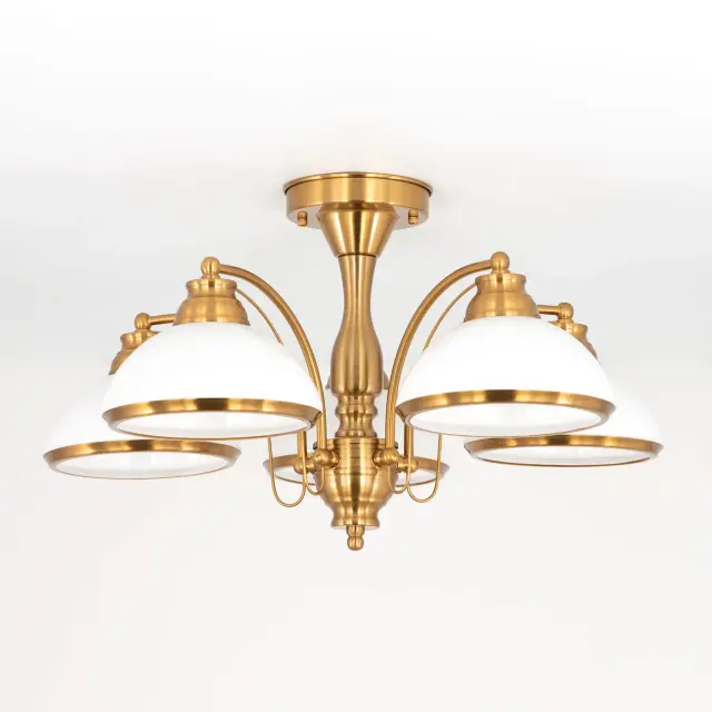 Люстра Citilux CL401153 КРАКОВ — золотой, ракурс 2