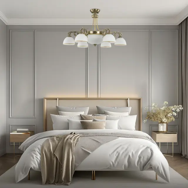Люстра Citilux CL405293 АДРИАНА — бронза, ракурс 19