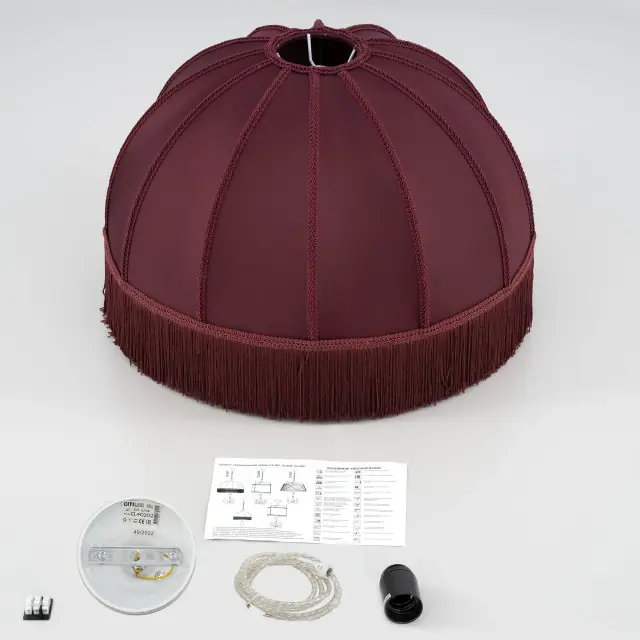Люстра Citilux CL407023 БАЗЕЛЬ — белое золото, ракурс 10