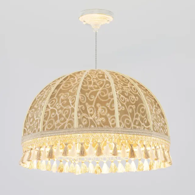 Люстра Citilux CL407025 БАЗЕЛЬ — белое золото, ракурс 6