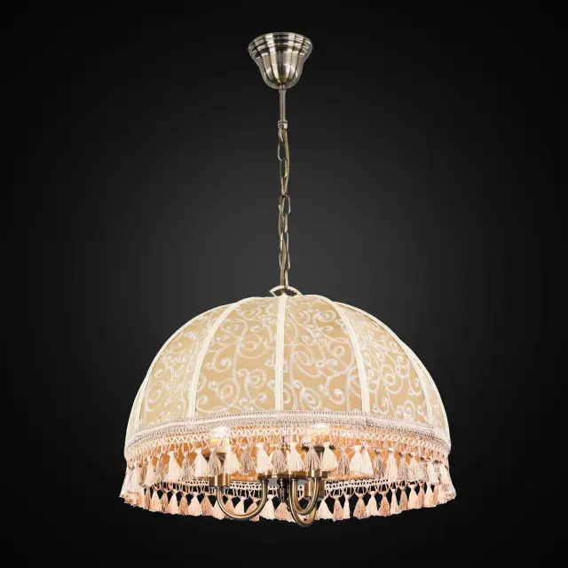 Люстра Citilux CL407135 БАЗЕЛЬ — бронза, ракурс 3