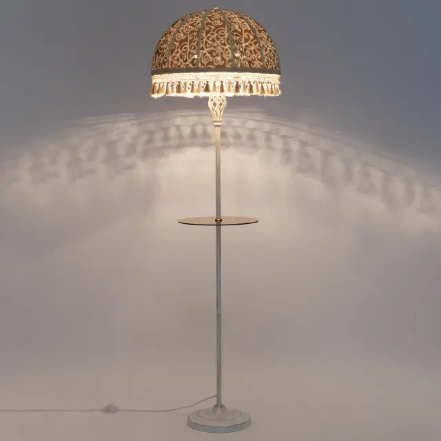 Торшер Citilux CL407925T БАЗЕЛЬ — белое золото, ракурс 5