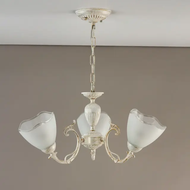 Люстра Citilux CL413230 ЛАТУР — белое золото, ракурс 8