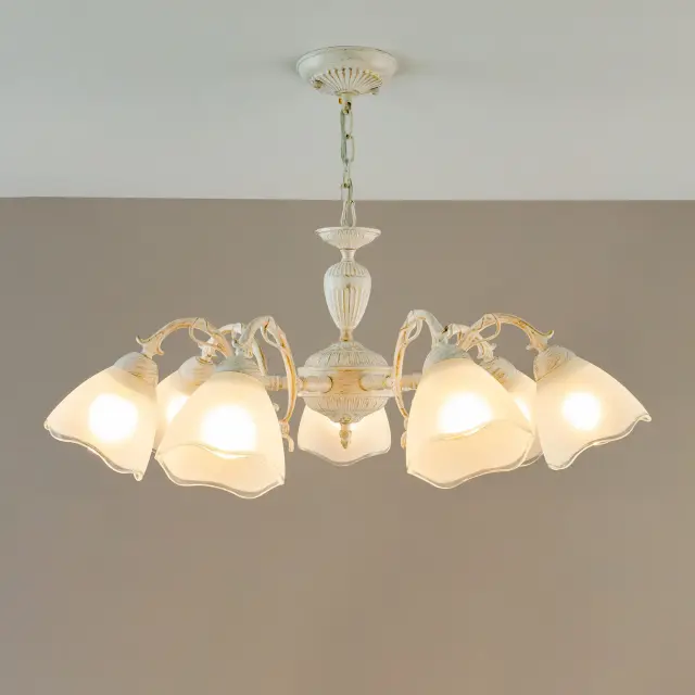 Люстра Citilux CL413270 ЛАТУР — белое золото, ракурс 13