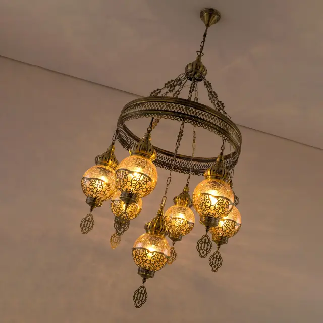 Люстра Citilux CL419163 КАИР — бронза, ракурс 19