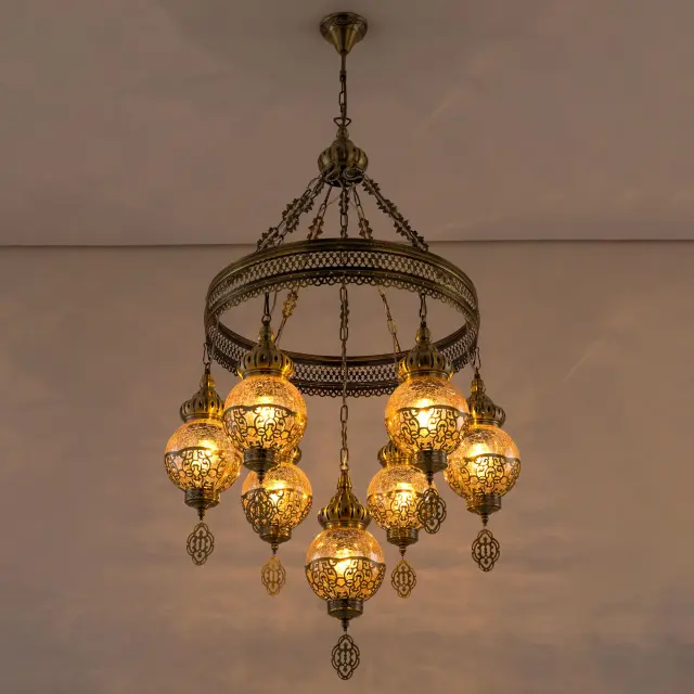 Люстра Citilux CL419163 КАИР — бронза, ракурс 7