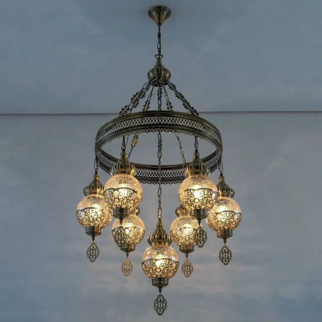 Люстра Citilux CL419163 КАИР — бронза, ракурс 8