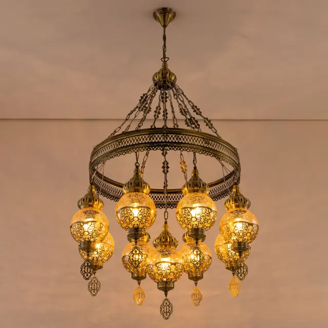 Люстра Citilux CL419183 КАИР — бронза, ракурс 5