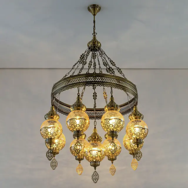 Люстра Citilux CL419183 КАИР — бронза, ракурс 6