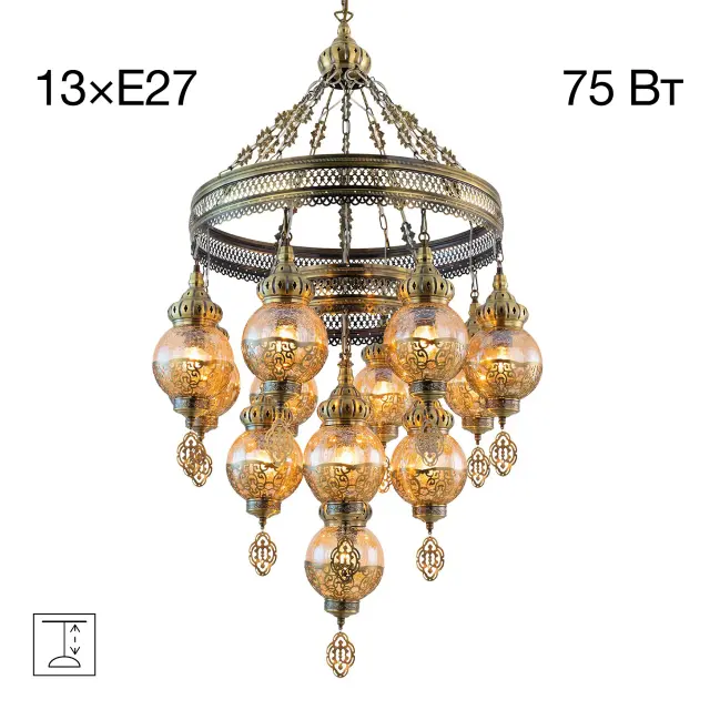 Люстра Citilux CL419193 КАИР — бронза