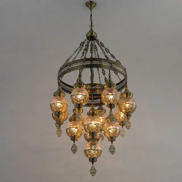Люстра Citilux CL419193 КАИР — бронза, ракурс 15