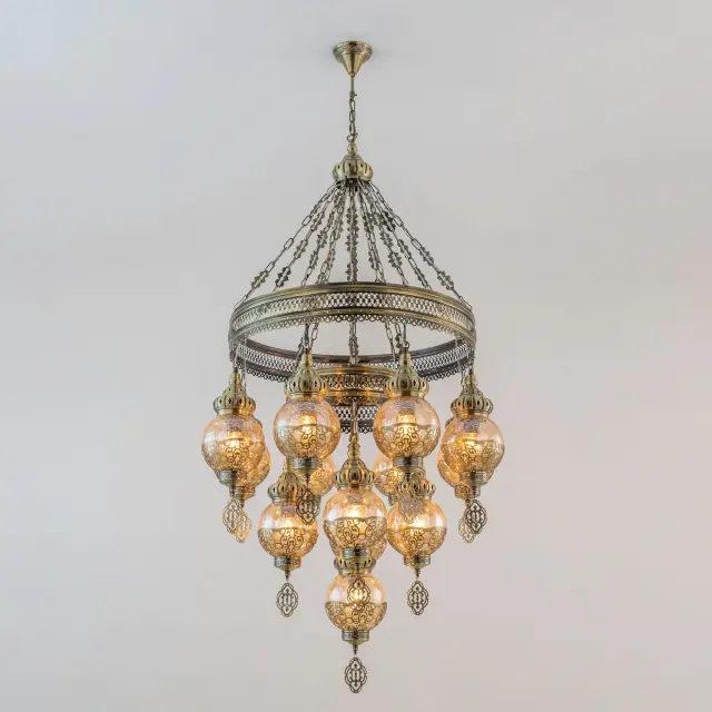 Люстра Citilux CL419193 КАИР — бронза, ракурс 3