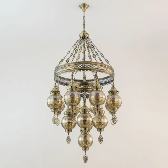 Люстра Citilux CL419193 КАИР — бронза, ракурс 4