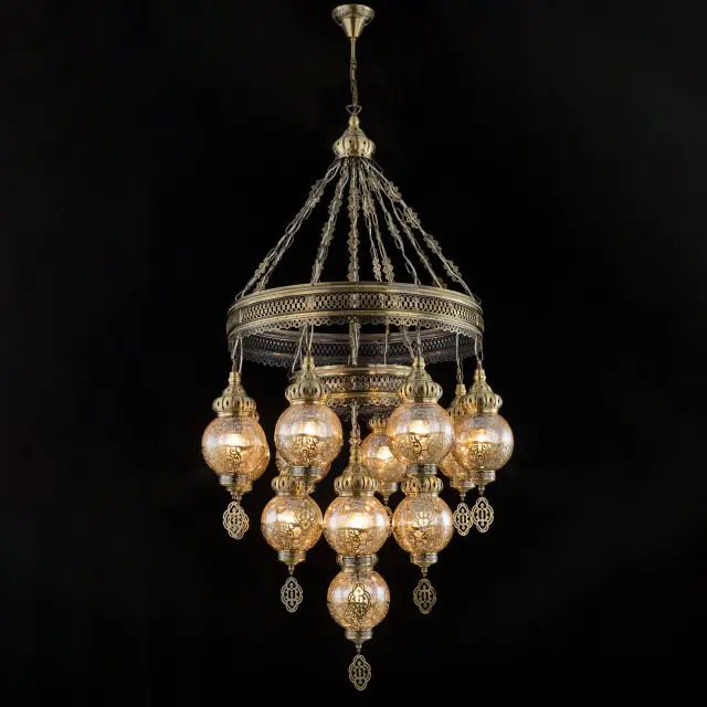 Люстра Citilux CL419193 КАИР — бронза, ракурс 8