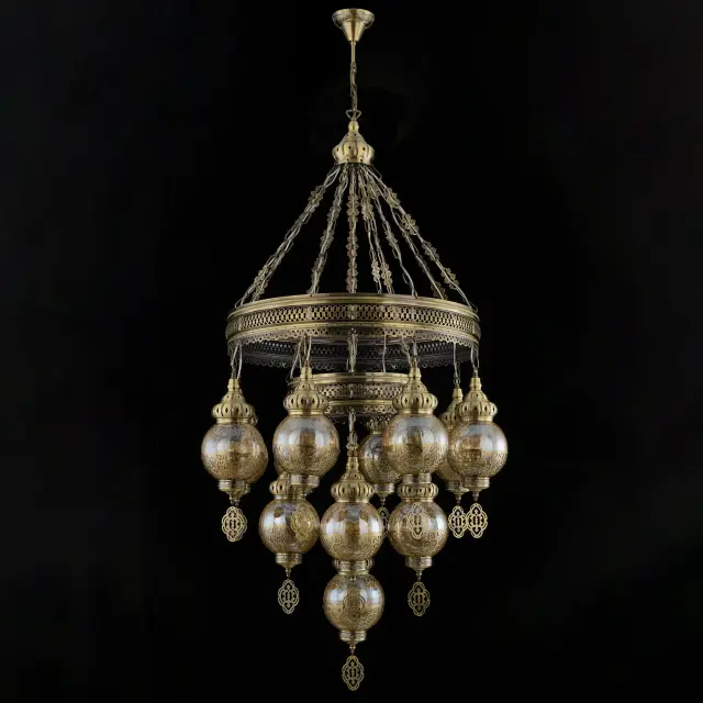 Люстра Citilux CL419193 КАИР — бронза, ракурс 10
