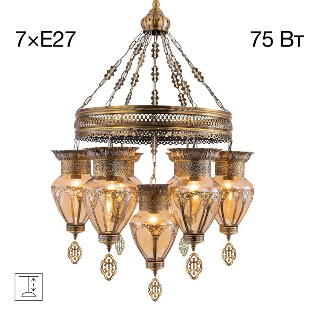 Люстра Citilux CL419263 КАИР — бронза