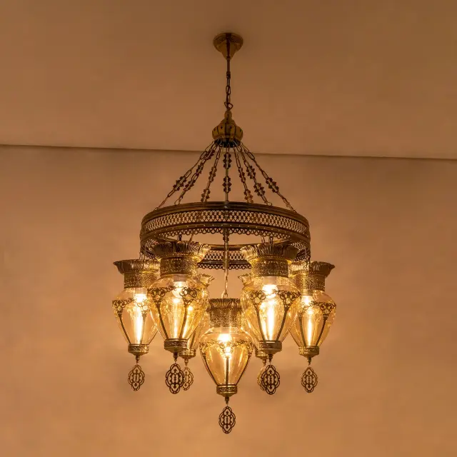 Люстра Citilux CL419263 КАИР — бронза, ракурс 14