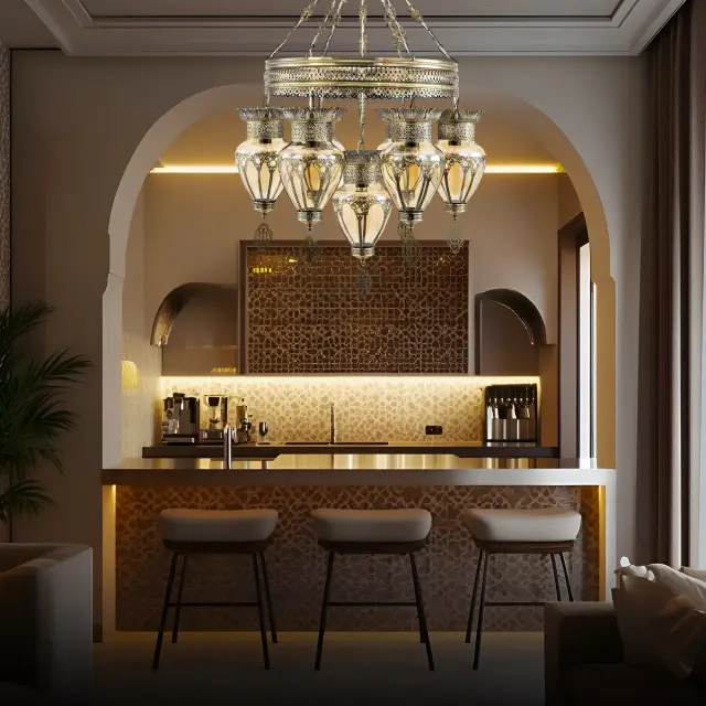 Люстра Citilux CL419263 КАИР — бронза, ракурс 17