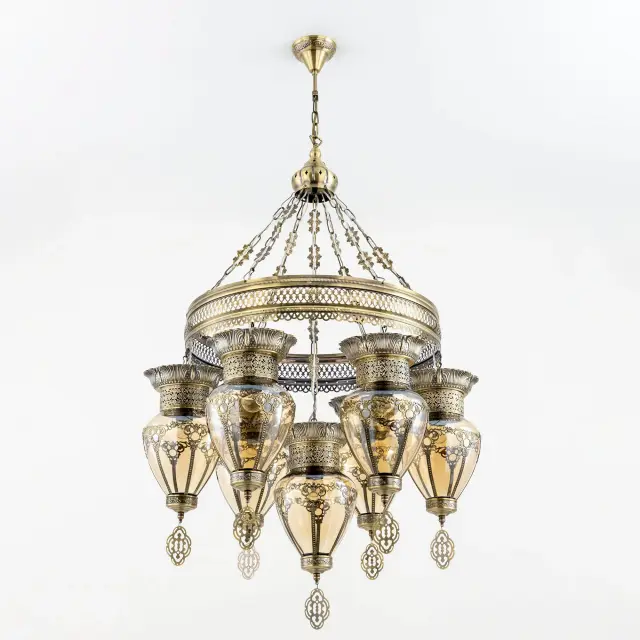 Люстра Citilux CL419263 КАИР — бронза, ракурс 3