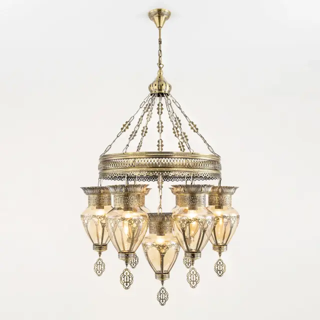 Люстра Citilux CL419263 КАИР — бронза, ракурс 4