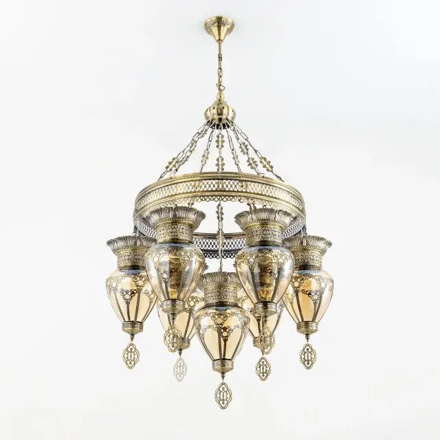 Люстра Citilux CL419263 КАИР — бронза, ракурс 6