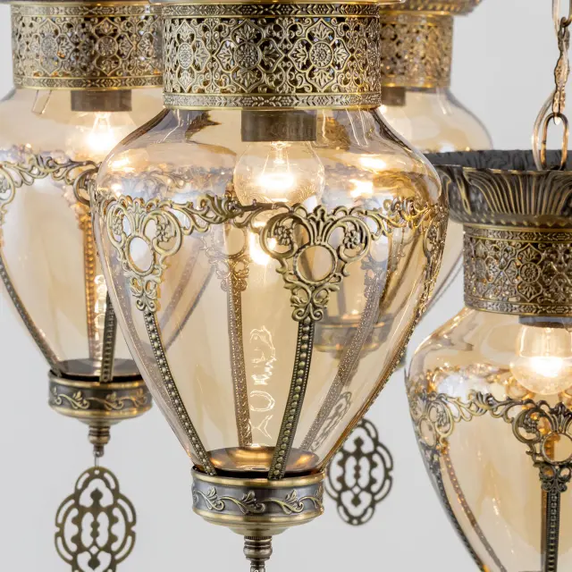 Люстра Citilux CL419263 КАИР — бронза, ракурс 10