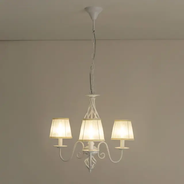 Люстра Citilux CL427130 РОВЕНА — белый, ракурс 19