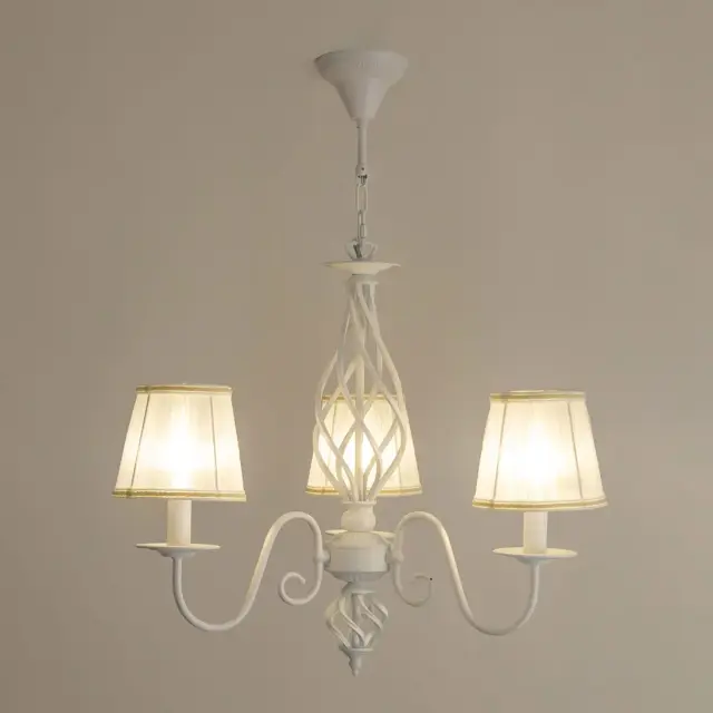Люстра Citilux CL427130 РОВЕНА — белый, ракурс 3