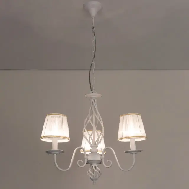 Люстра Citilux CL427130 РОВЕНА — белый, ракурс 4