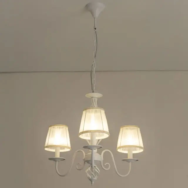 Люстра Citilux CL427130 РОВЕНА — белый, ракурс 5