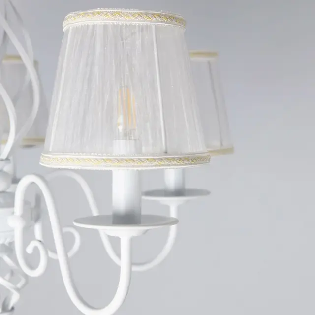 Люстра Citilux CL427150 РОВЕНА — белый, ракурс 13