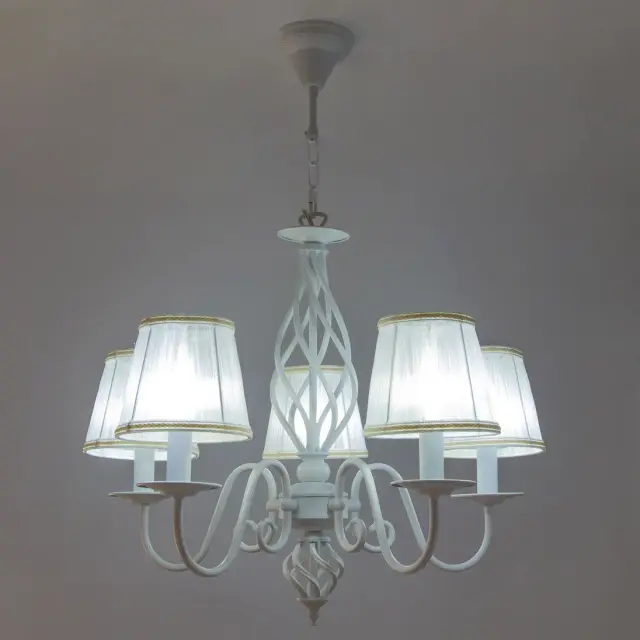 Люстра Citilux CL427150 РОВЕНА — белый, ракурс 3