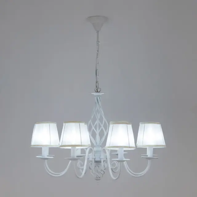 Люстра Citilux CL427180 РОВЕНА — белый, ракурс 10