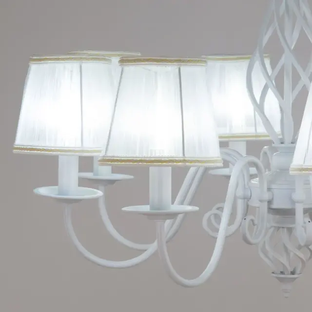 Люстра Citilux CL427180 РОВЕНА — белый, ракурс 11