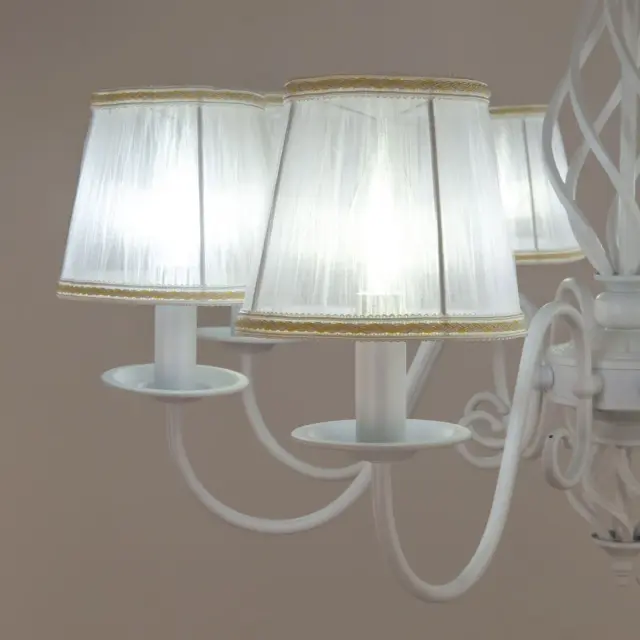 Люстра Citilux CL427180 РОВЕНА — белый, ракурс 12