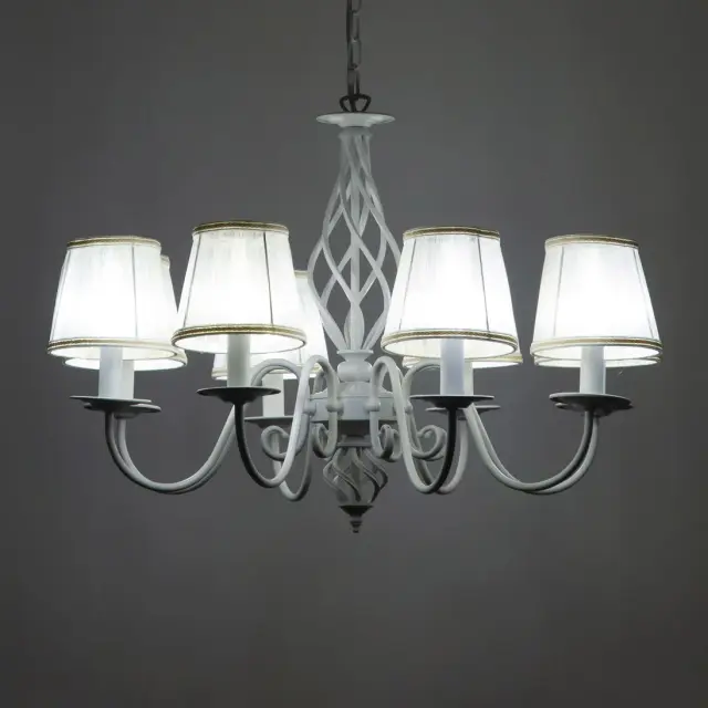 Люстра Citilux CL427180 РОВЕНА — белый, ракурс 14