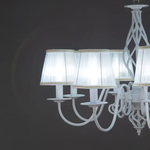 Люстра Citilux CL427180 РОВЕНА — белый, ракурс 19