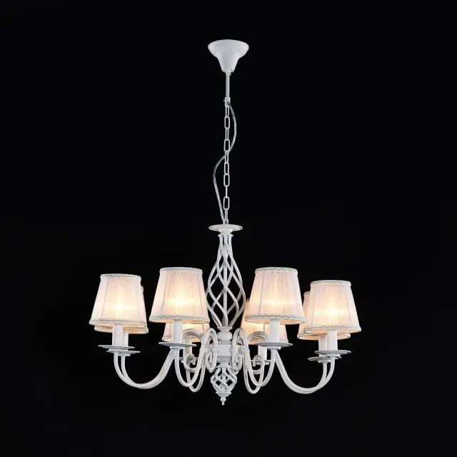 Люстра Citilux CL427180 РОВЕНА — белый, ракурс 2