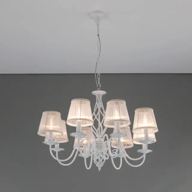 Люстра Citilux CL427180 РОВЕНА — белый, ракурс 21