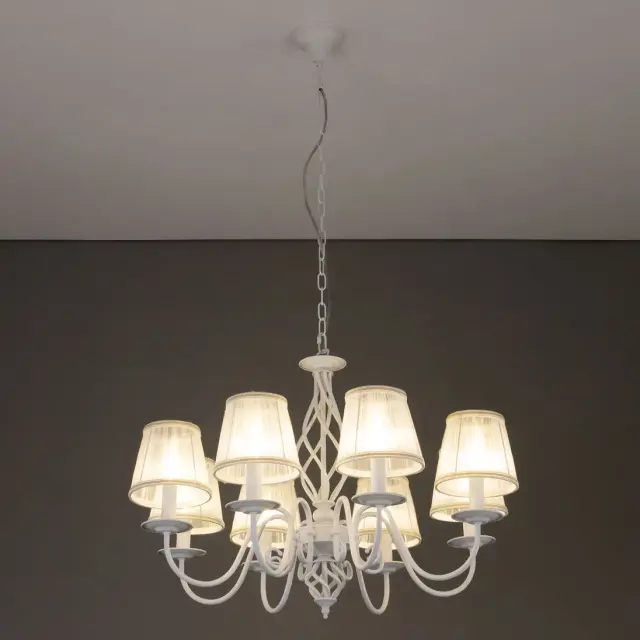 Люстра Citilux CL427180 РОВЕНА — белый, ракурс 23