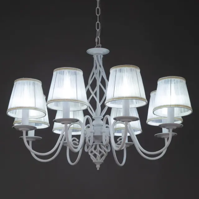 Люстра Citilux CL427180 РОВЕНА — белый, ракурс 24