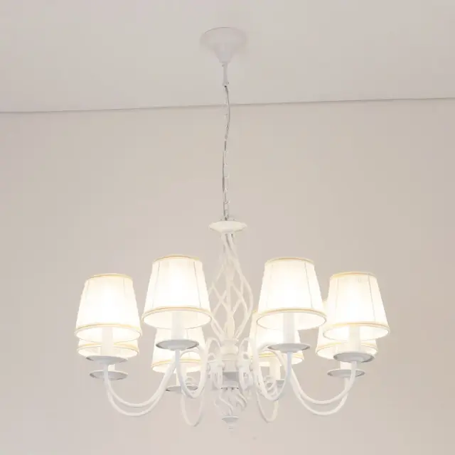 Люстра Citilux CL427180 РОВЕНА — белый, ракурс 8