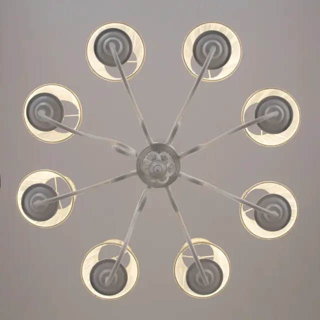 Люстра Citilux CL427180 РОВЕНА — белый, ракурс 9