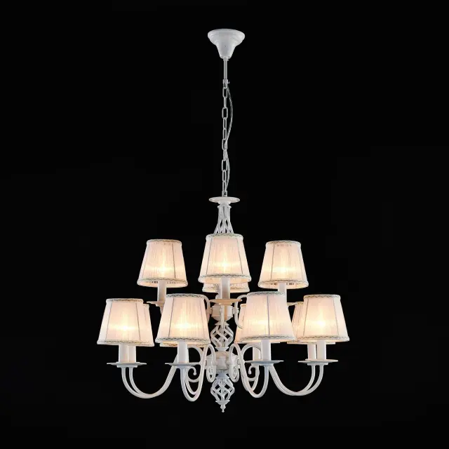 Люстра Citilux CL427220 РОВЕНА — белый, ракурс 2