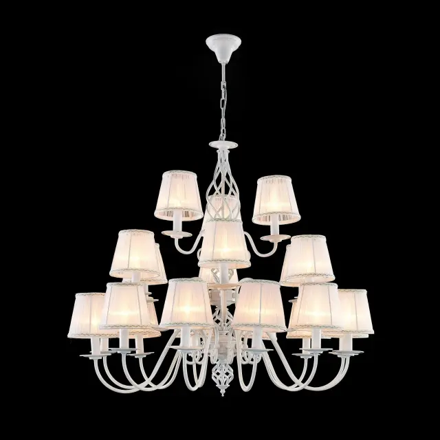 Люстра Citilux CL427250 РОВЕНА — белый, ракурс 2