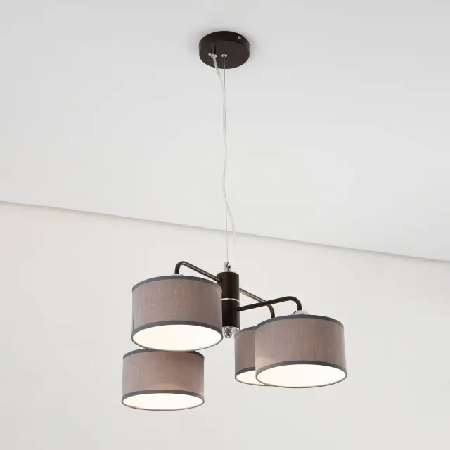 Люстра Citilux CL428241 ФОРМА — коричневый, ракурс 3