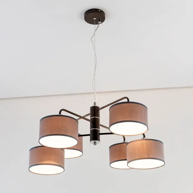 Люстра Citilux CL428261 ФОРМА — коричневый, ракурс 18